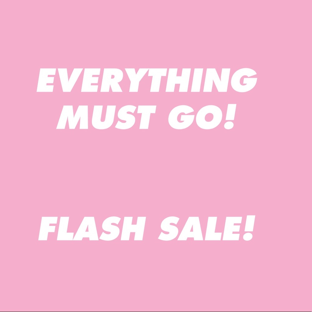 CLEARING OUT CLOSET - EVERYTHING MUST GO