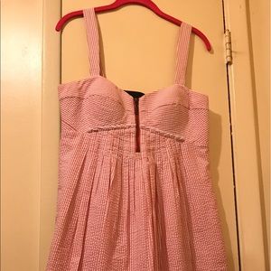 Jessica Simpson red and white dress. So Cute!