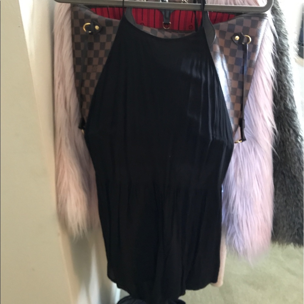 Halter neck romper