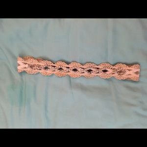 Francesca's Beaded Lace Headband