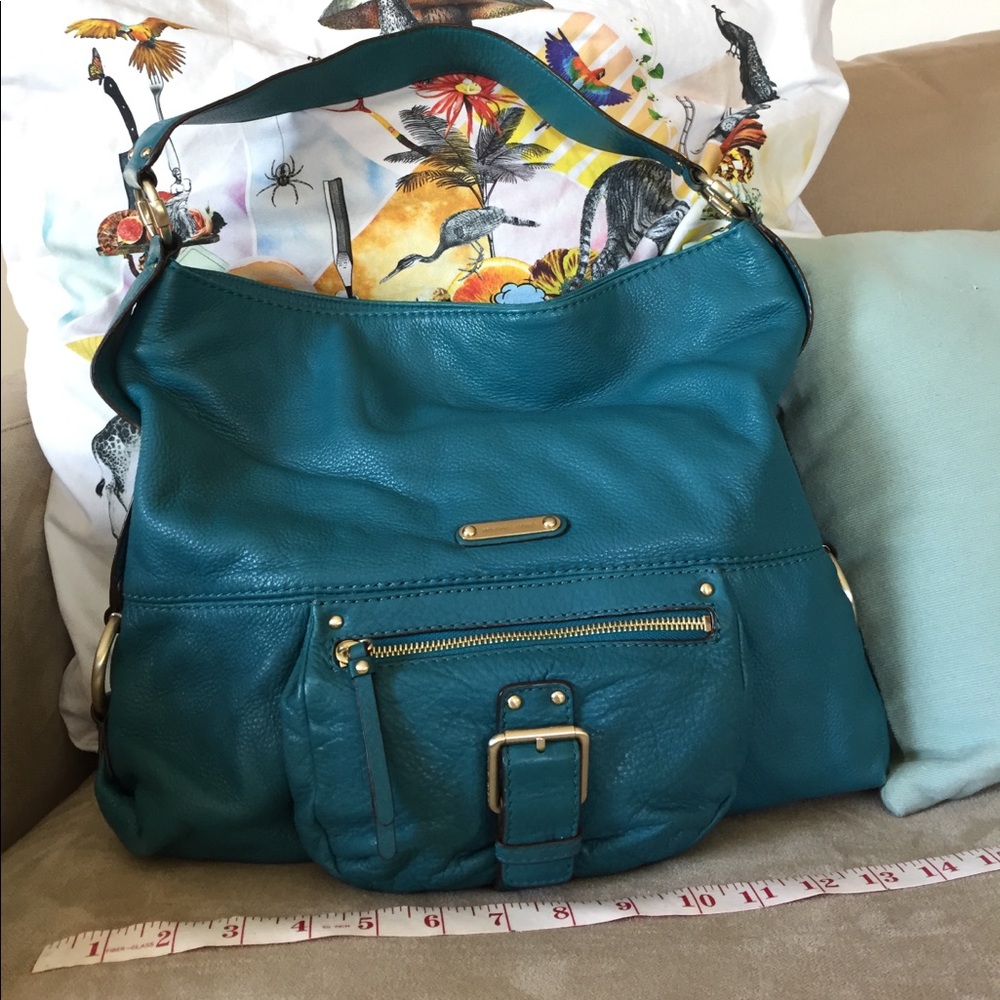 MICHAEL KORS LEATHER SHOULDER BAG