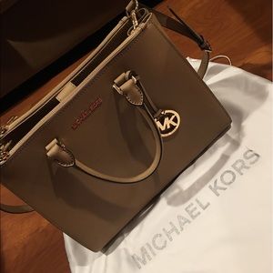 Beige Michael Kors Purse