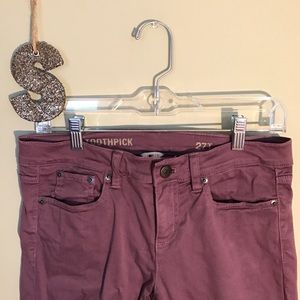 j. crew toothpick skinnys