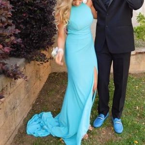 Sherri hill blue prom dress ( NEED TO GET RID OF)