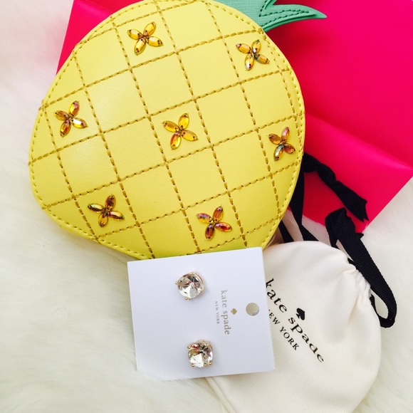 Kate Spade How Refreshing Pineapple Coin Purse - Picture 5 of 5