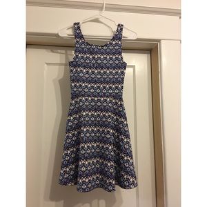 Patterned dress from h&m