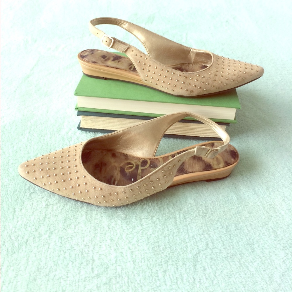 🔥price drop🔥Sam Edelman rhinestone sling backs