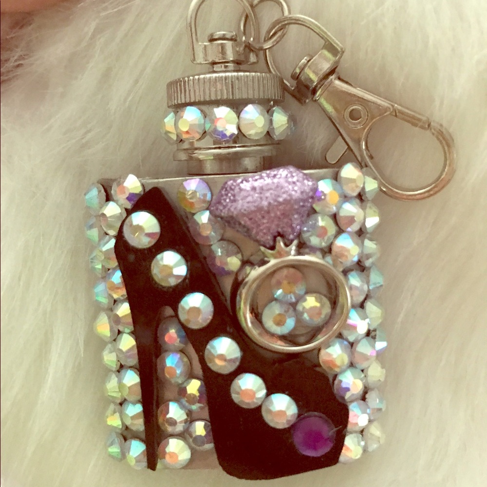 Stainless Steel Flask Key Chain