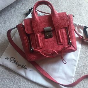 3. 1 Phillip Lim Pashli Mini Raspberry