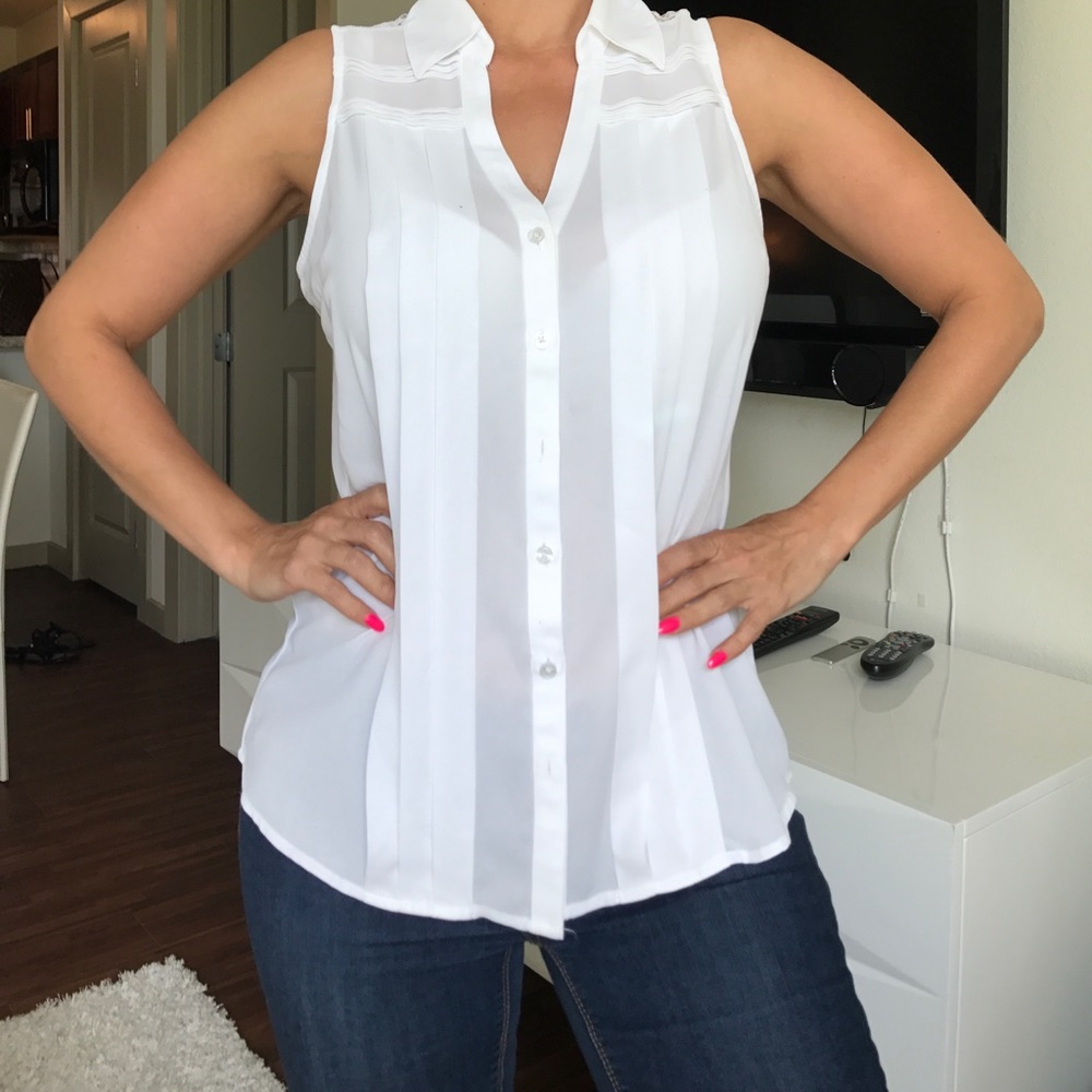 Gorgeous Express White Top