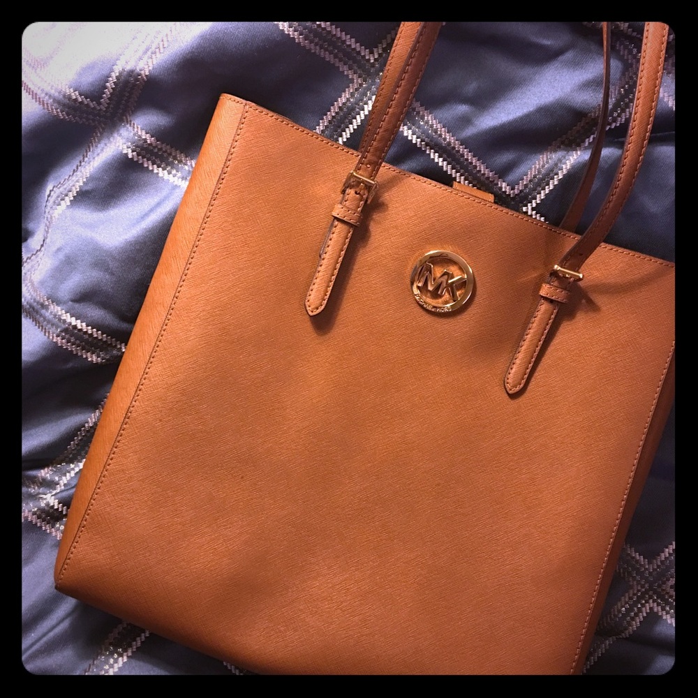 MK coated canvas tote