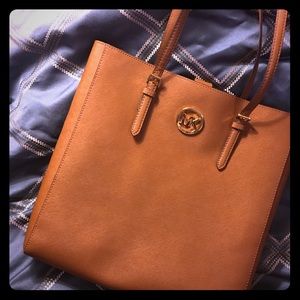 MK coated canvas tote
