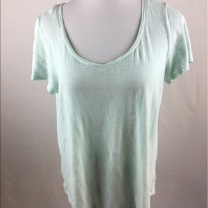 Light mint vintage washed tee