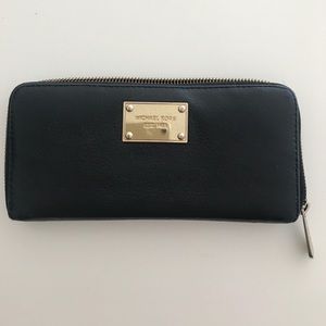 Michael Kors Black Leather Wallet