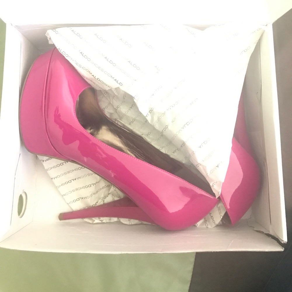 Fuchsia Aldo Pumps