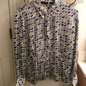 New York and company long sleeve blouse