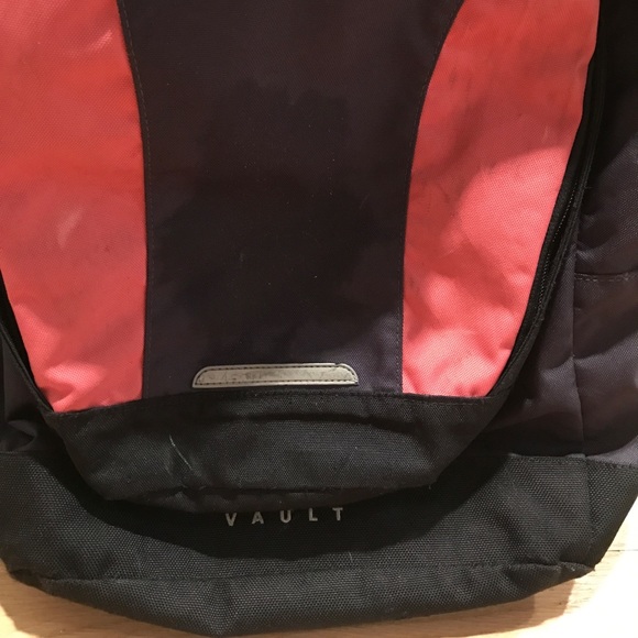 The North Face Vault Backpack Pink and Black