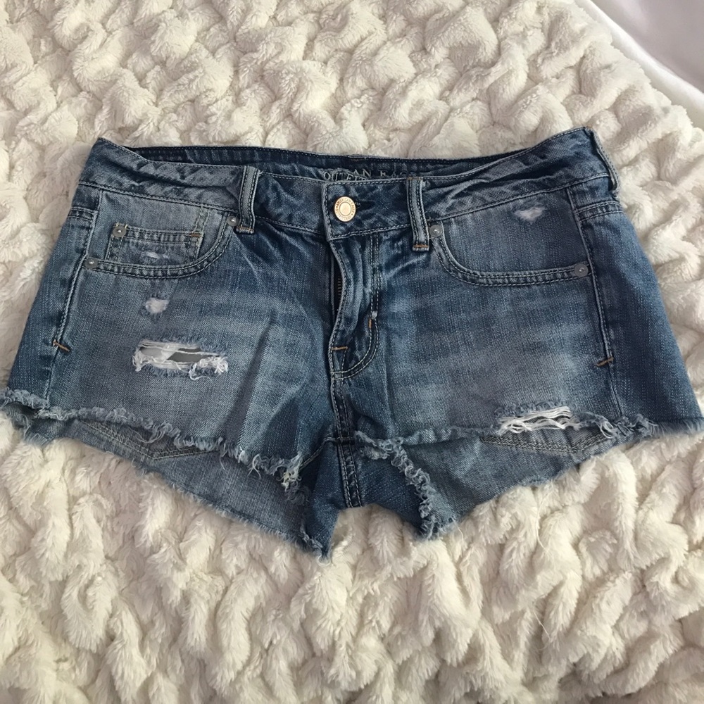 American eagle jean shorts