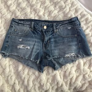 American eagle jean shorts