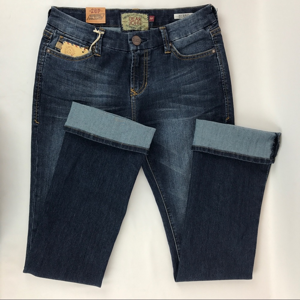Dear John Hybrid Skinny Bootcut Denim