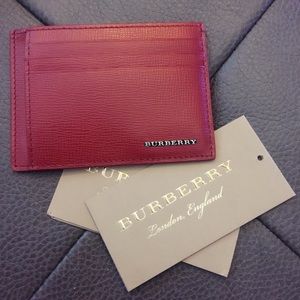  Authentic Burberry Card Holder