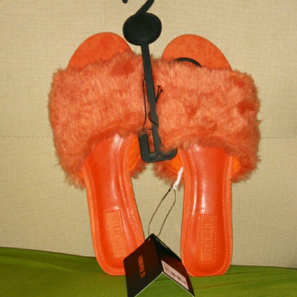 Faux Fur Sandal