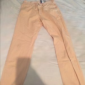 Uniqlo cream chinos