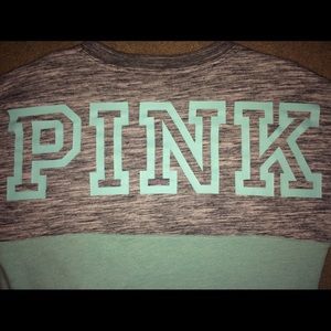 Victorias Secret Colorblock Crew