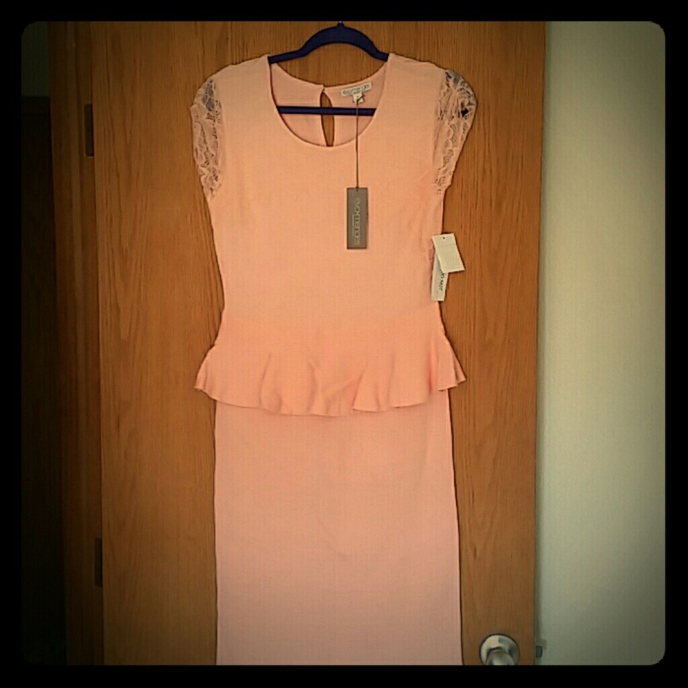NWT New York & Company Peplum Dress