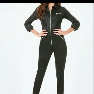 Bebe black jumpsuit size 26