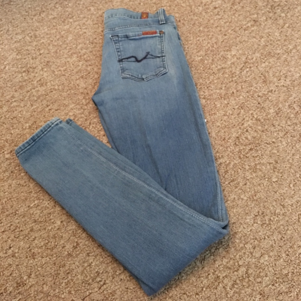 Seven for all mankind skinny jeans