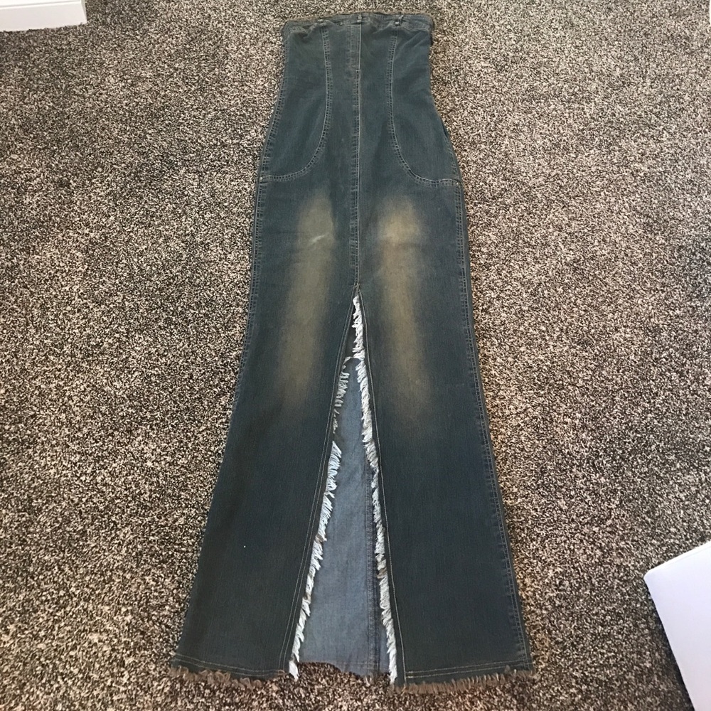 Denim dress