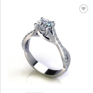 14K White Gold Diamond Ring 💍