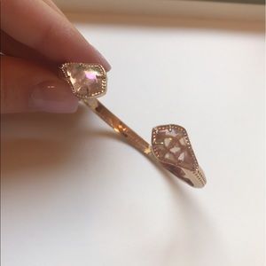 Kendra Scott rose gold Liana bracelet