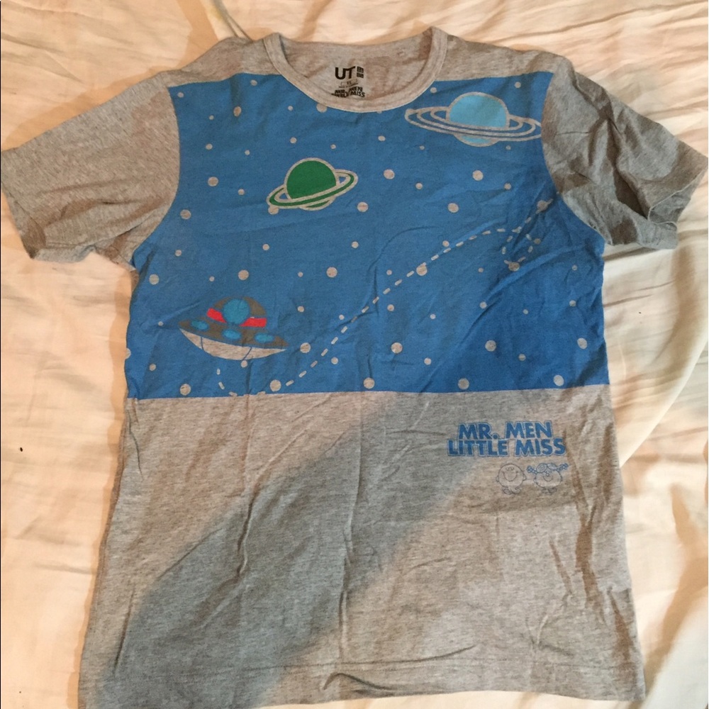 Mr. Man and Little Miss Shirt (Uniqlo)