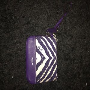 Coach wristlet/wallet