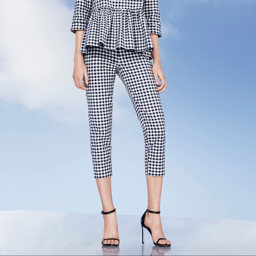 Victoria Beckam x Target Gingham pants