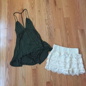 Flowy Olive Top