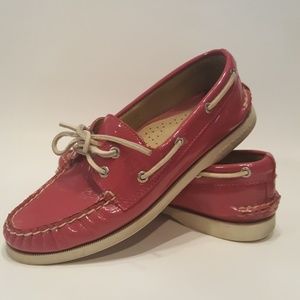 Pink Patent Sperry Top-sider