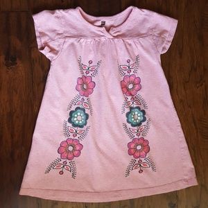 Comfy Tea Collection Altiplano Split Neck Dress