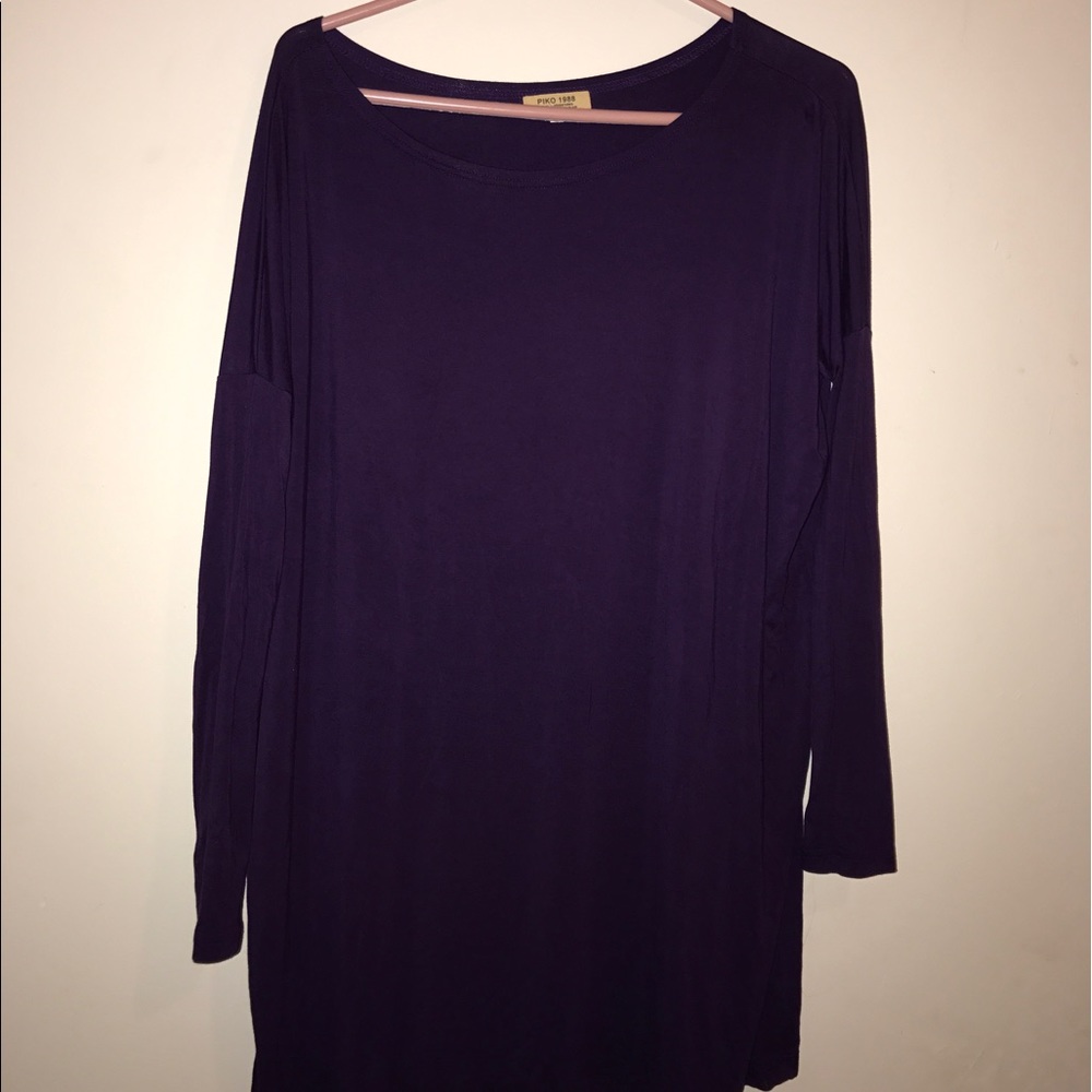 Purple piko tunic