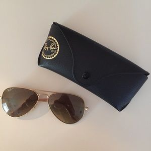 Ray Ban Aviator Sunglasses!! Polarized!!