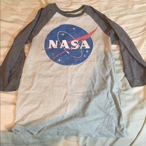 NASA baseball tee