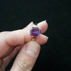 Trade only for woodme1 Amethyst Gold Ring