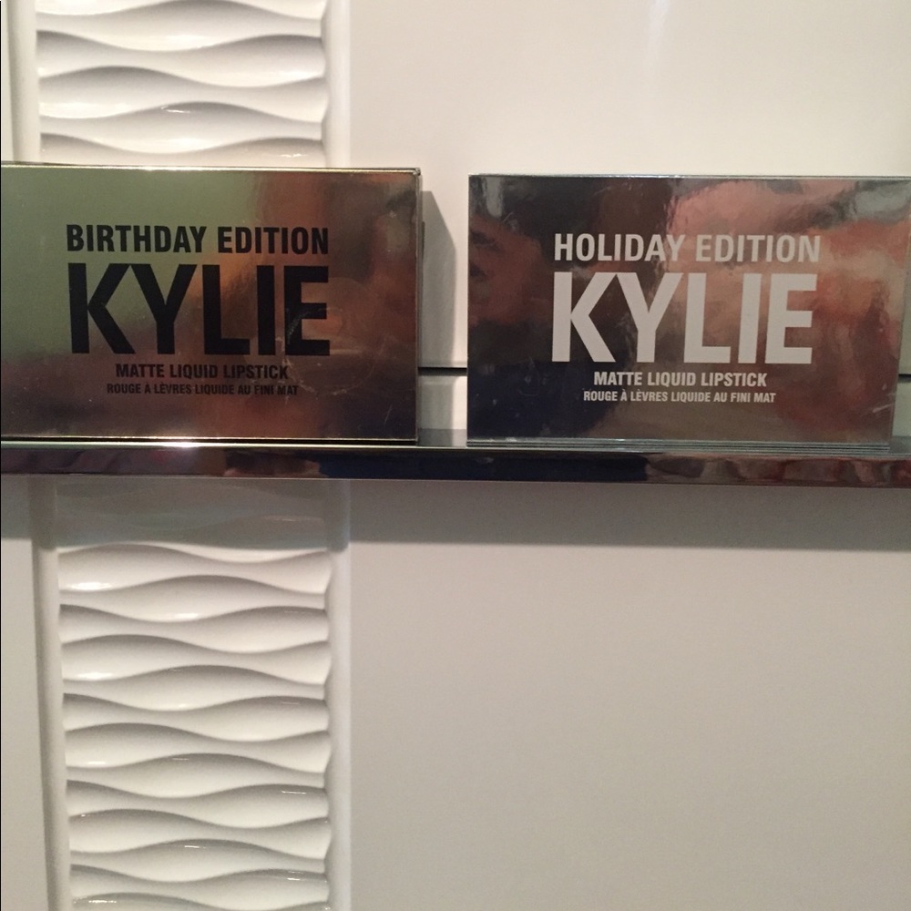 Kylie matte liquid lipstick.
