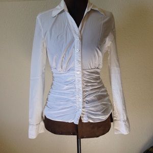 White House Black Market Button Up Blouse
