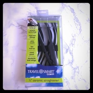 Travel Smart by Conair 1/2" ceramic straightener