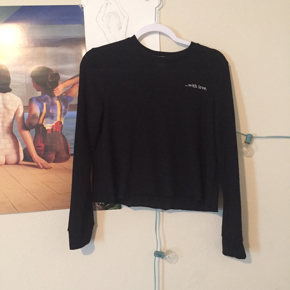 With Love Crop Top