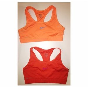Nike pro sports bras