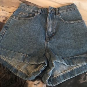 high waisted shorts